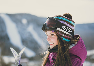 Girl in winter