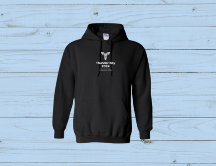 Sweatshirt on a table