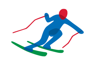 Alpine Skiing pictogram
