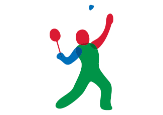 Badminton Pictogram