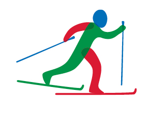 Cross Country Skiing pictogram