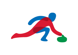 Curling pictogram