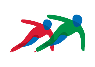 Pictogramme de Patinage de vitesse