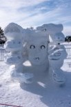 Snow Medusa Snow Sculpture
