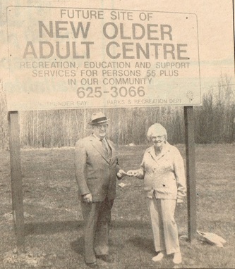 Mildred Jane Foster at Future Site of 55 Plus Centre