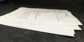 City Council Agenda stack of papers