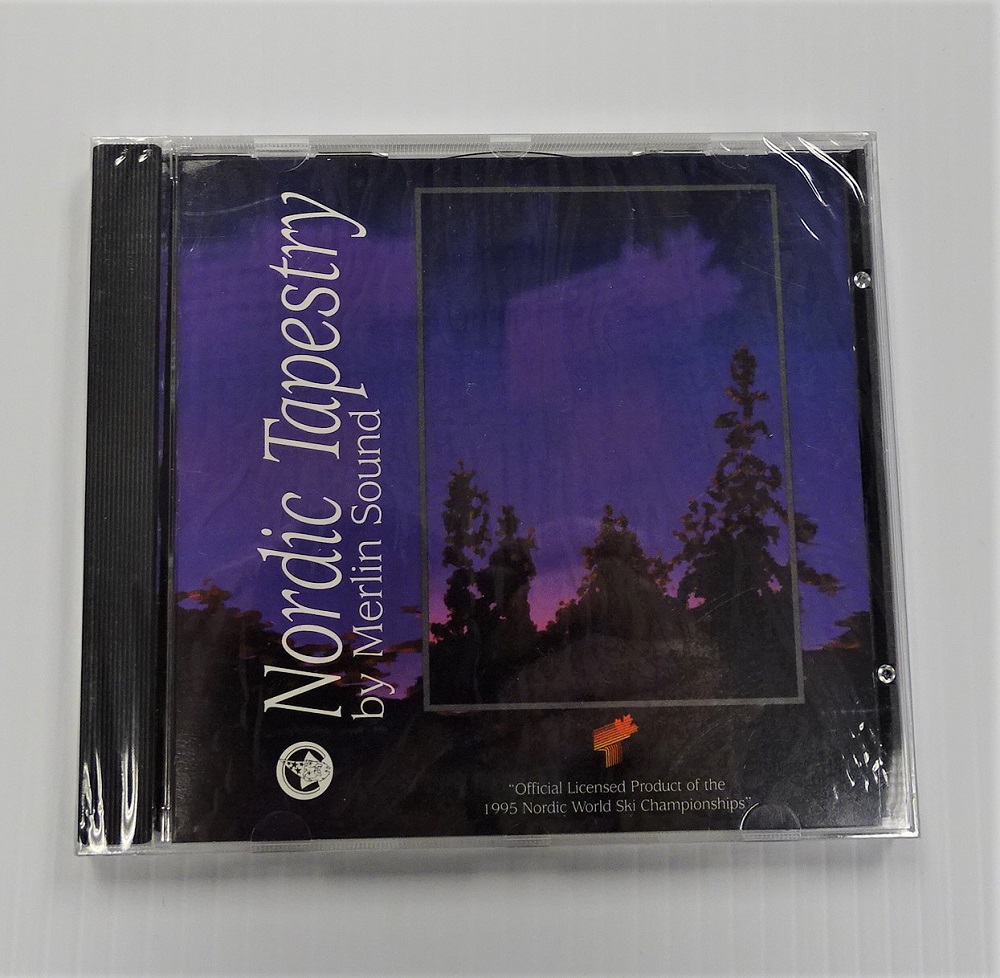 Nordic Tapestry purple CD cover with trees