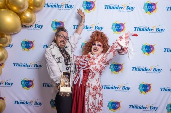 Storytime with Thunder Bay Drag Queens with their award
