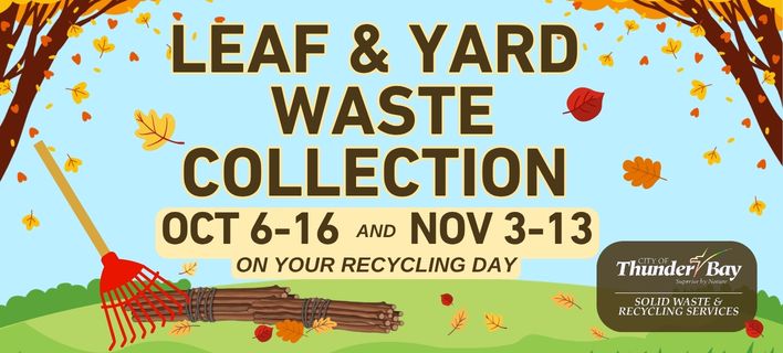 Leaf & Yard Waste Collection Graphic