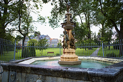 Fountain at Waverley Park