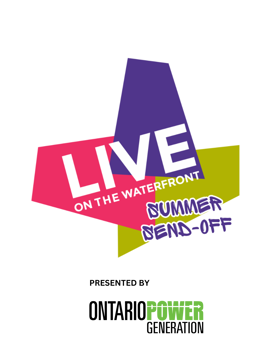 Live on the Waterfront Summer Send-Off Logo