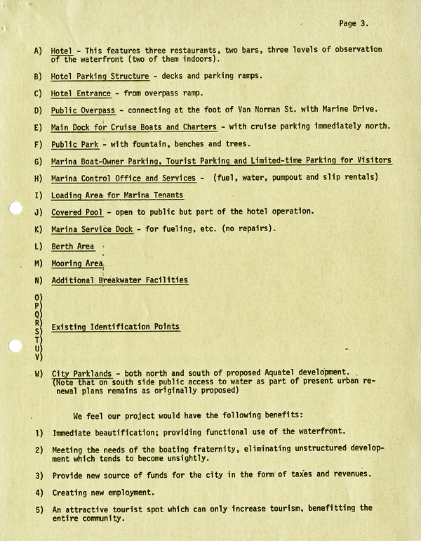 A typed document on yellow paper with black lettering