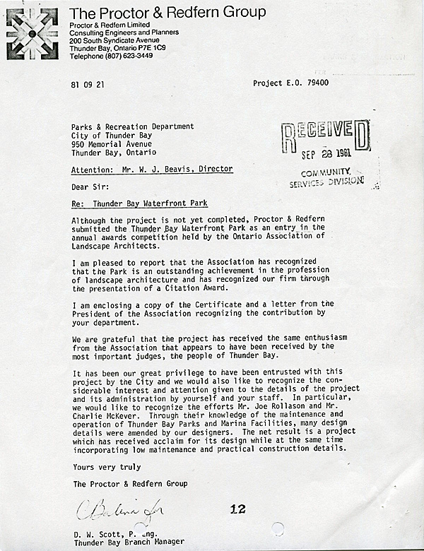 A typed letter done on official letterhead on white paper