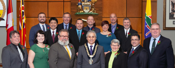 Group shot of the members of the 2018-2022 Thunder Bay City Council