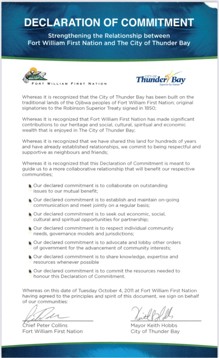 FWFN Declaration of Commitment document