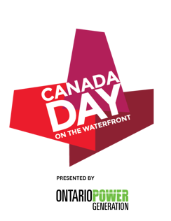 Canada Day on the Waterfront Logo