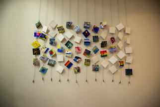 A photo of Finished art project