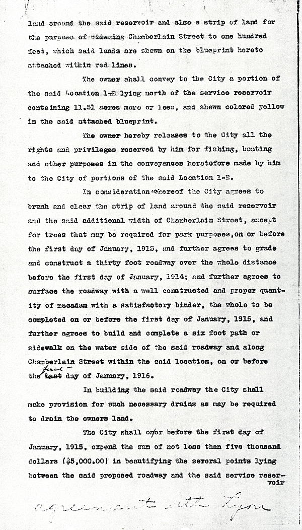 A typed document on white paper